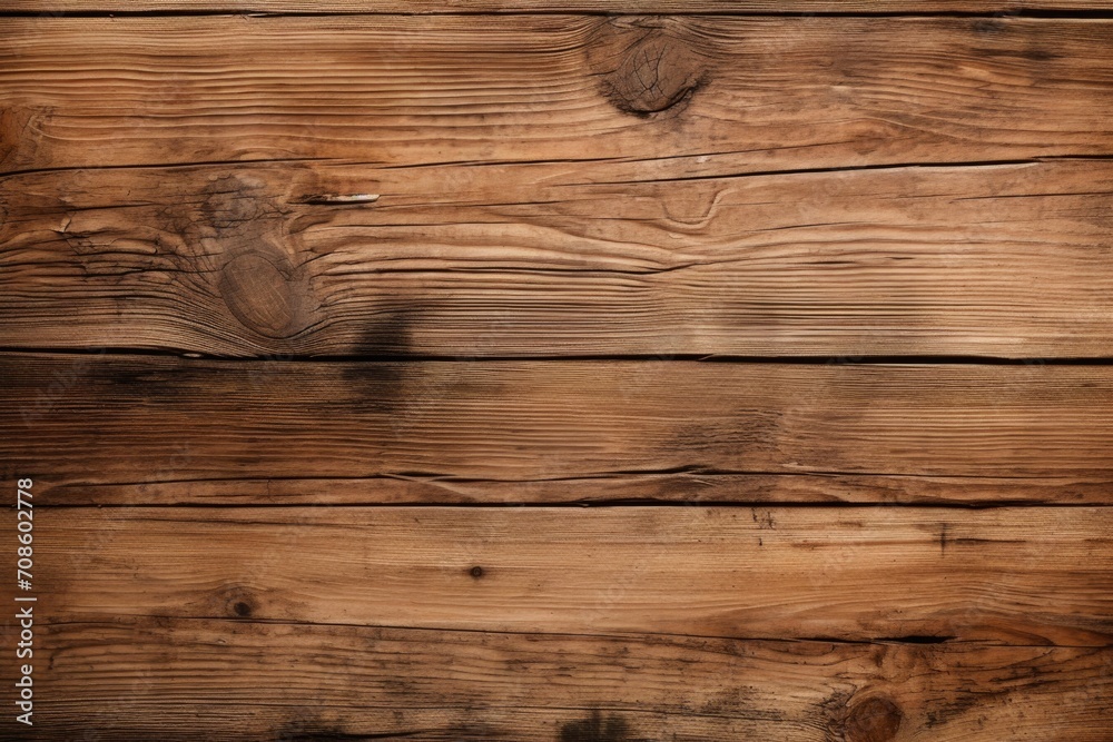 Naklejka premium Rustic wooden plank texture background