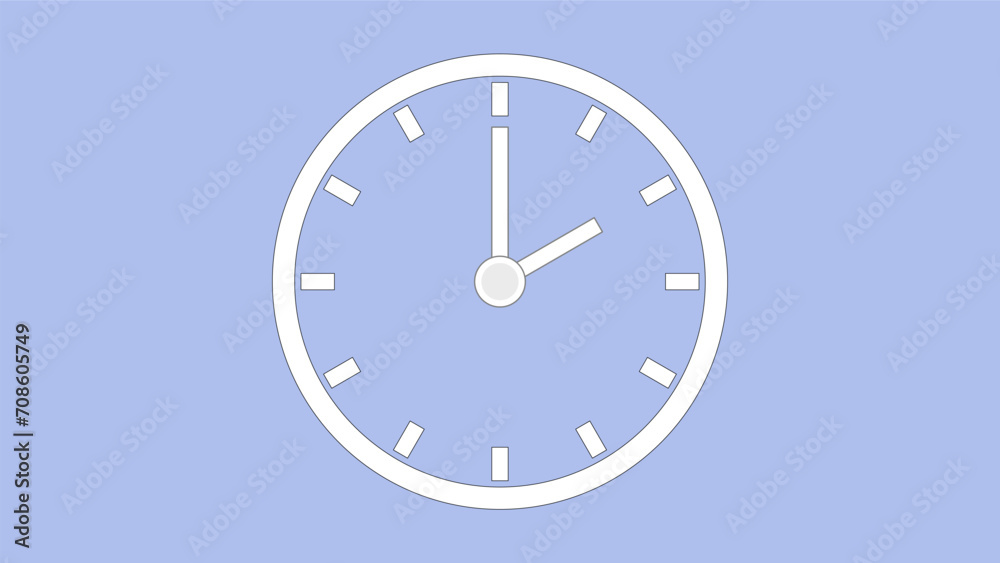 Clock icon 2hr color code ABBEEC arrow show 2 hour about 12.00 to 2.23. on the background. Clock icon 2hr color code ABBEEC arrow show 2 hour about 12.00 to 2.23. on the background.