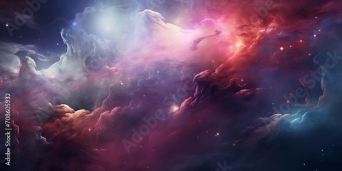 Celestial Night Space Star Clusters, Stunning Nebula Imagery, Ethereal Cosmos, Astral Beauty