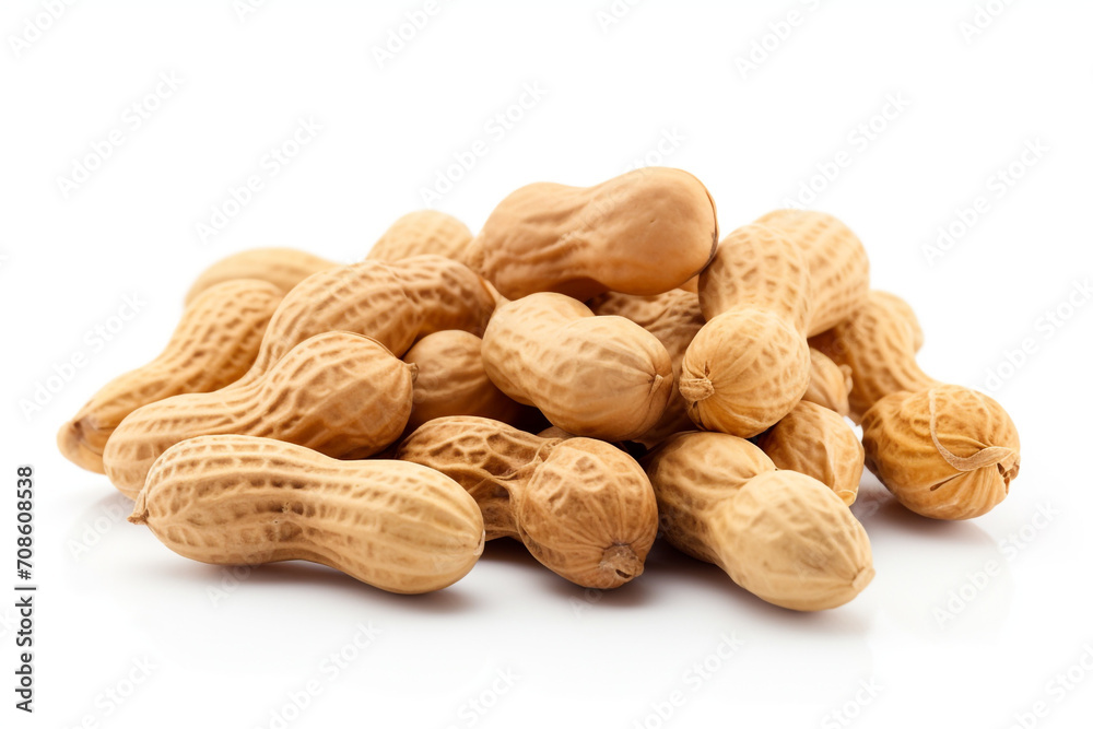 Penaut isolated on white background created with Generative Ai Penaut isolated on white background created with Generative Ai