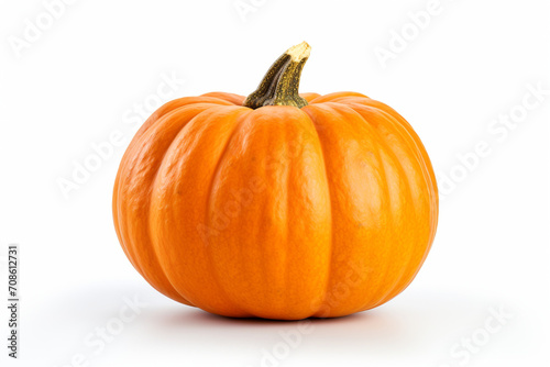 Wallpaper Mural Pumpkin isolated on white background created with Generative Ai Torontodigital.ca