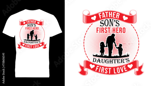 Fathers love t-shirt design