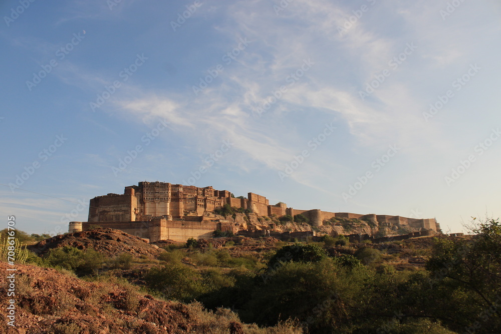 Mehrangarh Fort Marwad Jodhpur Rajasthan photo