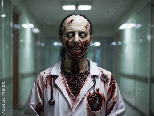 horror doctor with real effect