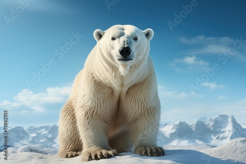A Polar bear animal