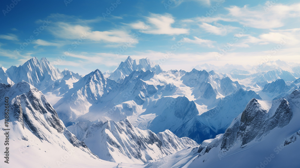 Alpen Landschaft Schnee Urlaub Berge Winter  Mountains