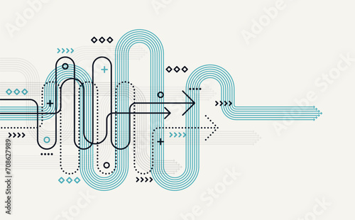 Abstract arrow direction. Technology background. High speed. Hi-tech