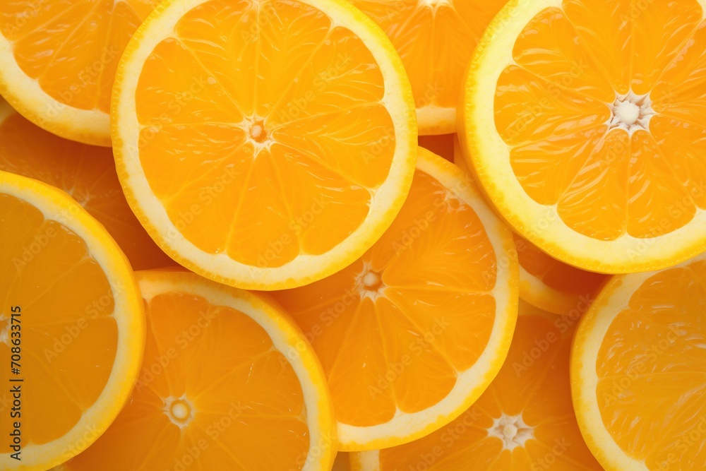 Fototapeta premium orange slices background