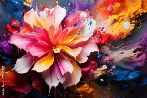 Artistic and vivid colorful backgrounds that serve as a canvas for your creativity