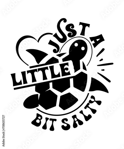 just a little bit salty svg