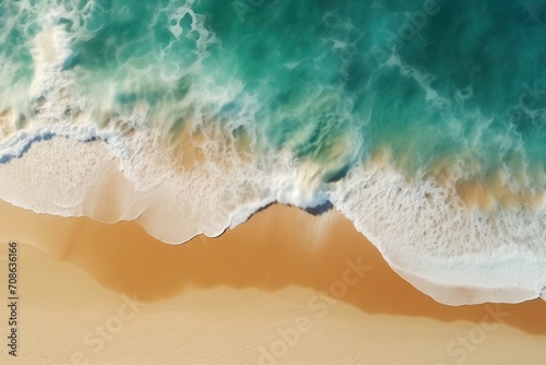 beach from an aerial view