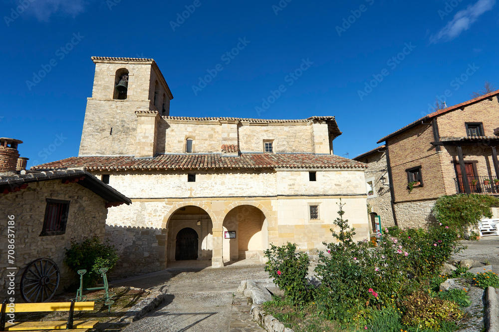 Church in Cucho, County of Treviño,Spain