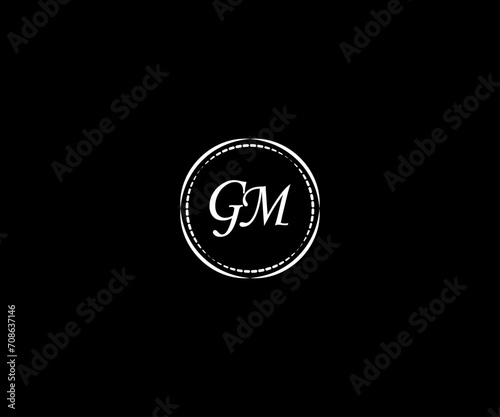 G M Letter Logo Design