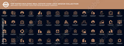 Luxury home building logos mega collection