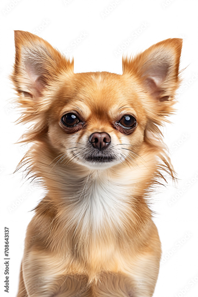 Chihuahua dog isolated on white background Chihuahua dog isolated on white background