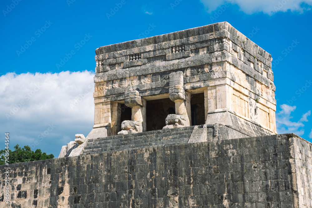 Temple of Jaguars, Chichen Itza, Mexico