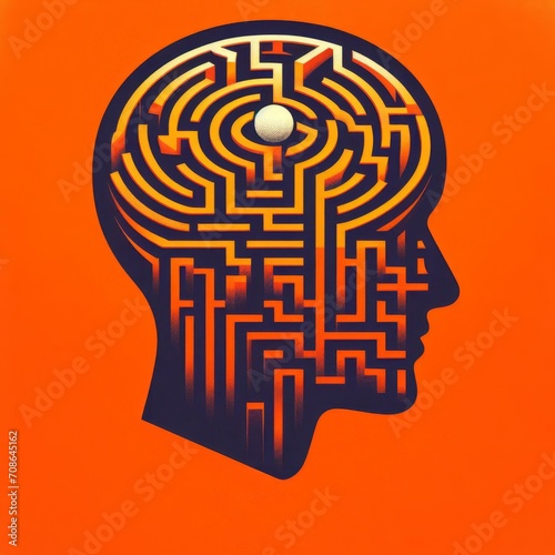 human brain maze
