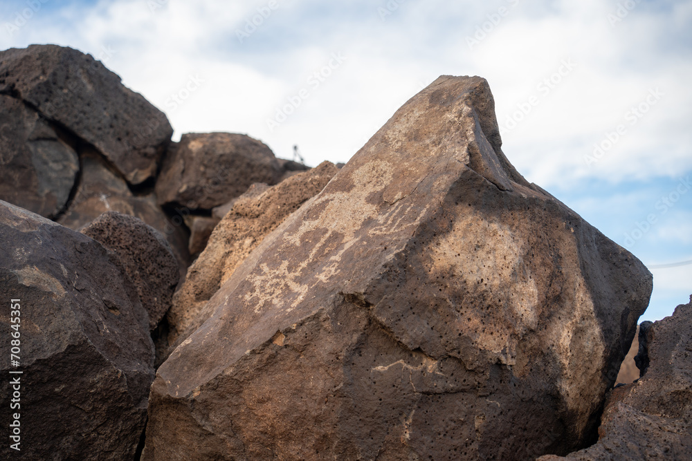 Petroglyphs in Petroglyph National Monument New Mexico Petroglyphs in Petroglyph National Monument New Mexico