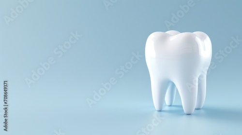 Dental clinic advertisment background with copy space