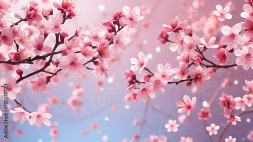 pink cherry blossom