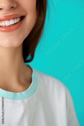 Dental clinic advertisment background with copy space