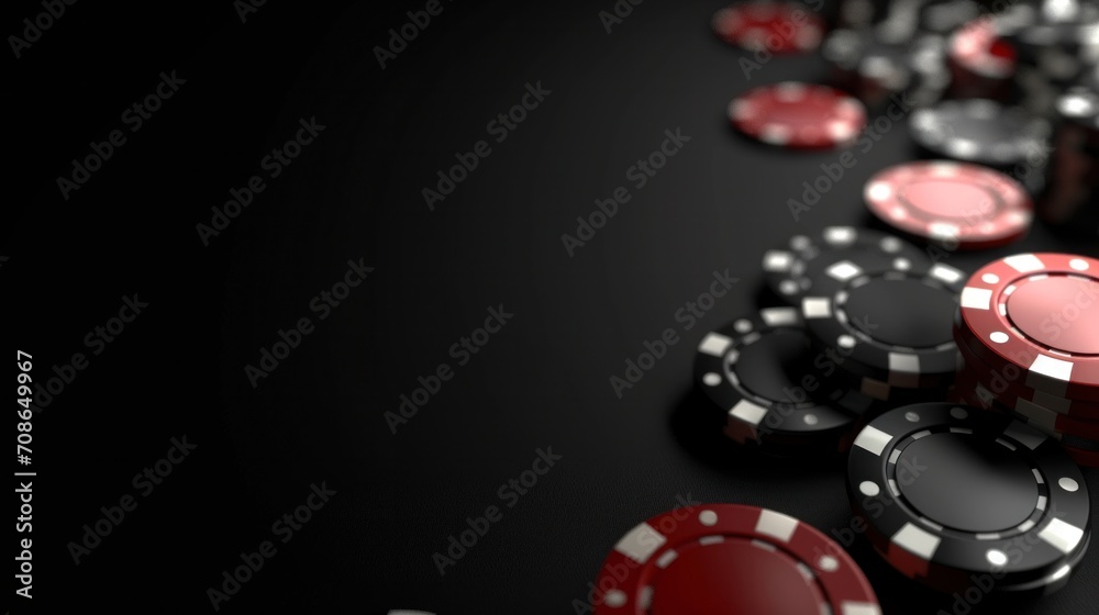 black casino background with copy space black casino background with copy space