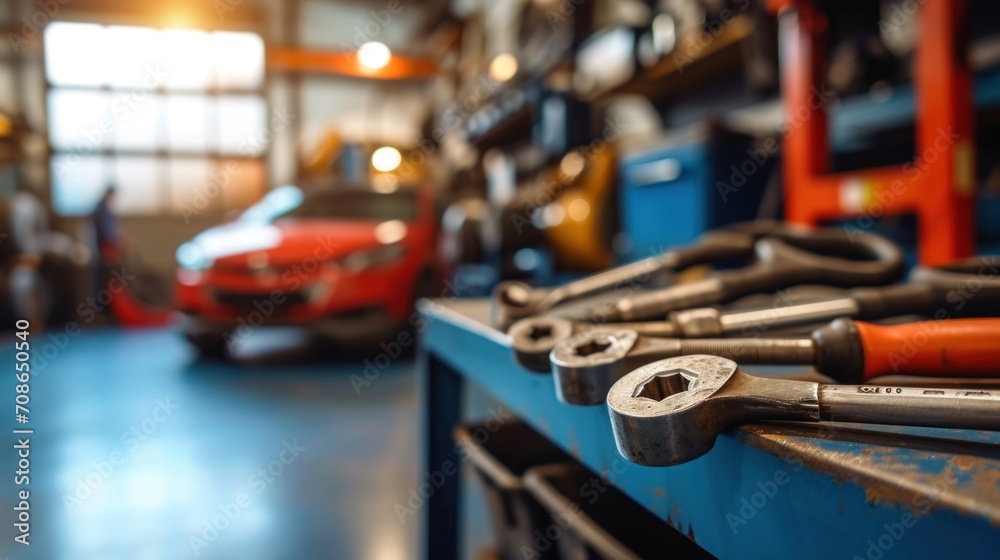 car repair advertisment background with copy space car repair advertisment background with copy space