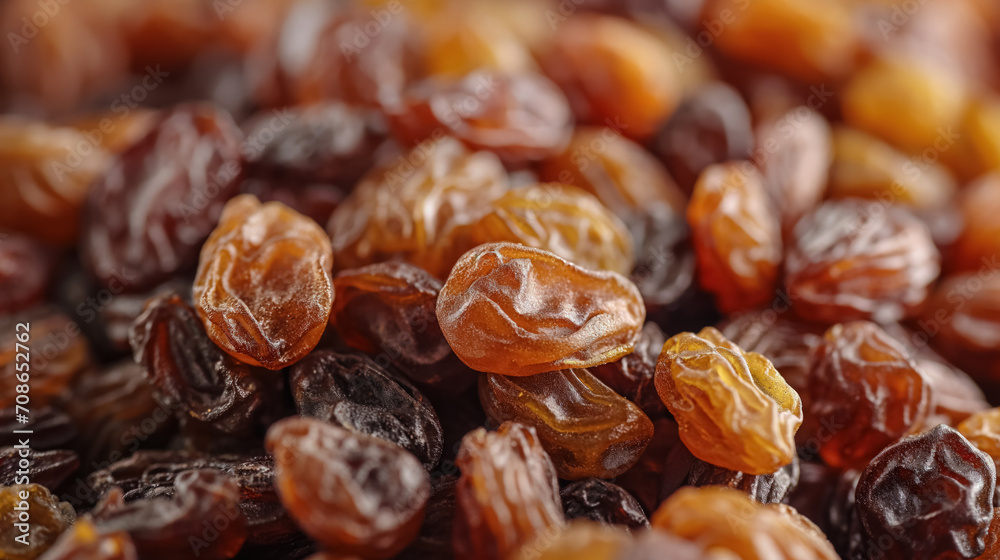 Heap of dried raisins close-up. Heap of dried raisins close-up.