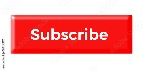 Subscribe Buttons on white background