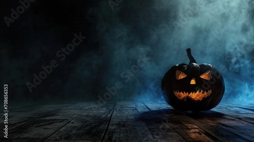 Horror party advertisment background with copy space