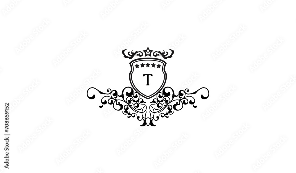 Luxury Alphabetical Retro Logo