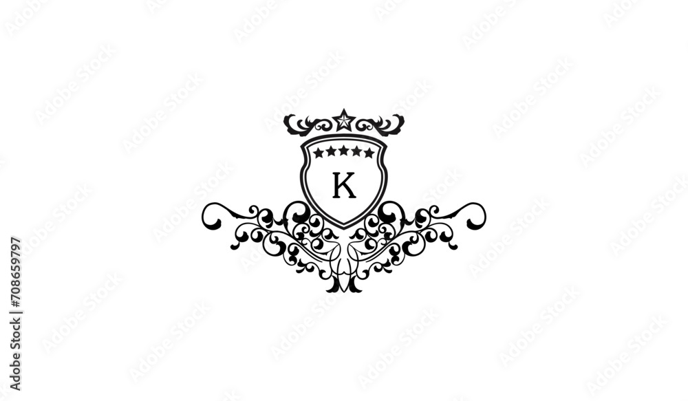 Luxury Alphabetical Retro Logo Luxury Alphabetical Retro Logo