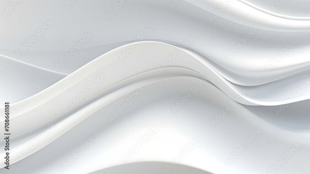 A seamless abstract white texture background featuring elegant swirling curves in a wave pattern, set against a bright white fabric material background. A seamless abstract white texture background featuring elegant swirling curves in a wave pattern, set against a bright white fabric material background.