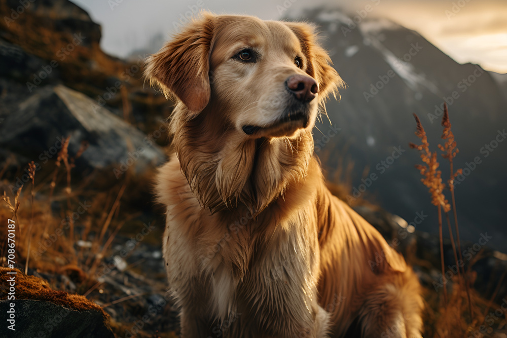 Obraz premium Golden retriever 