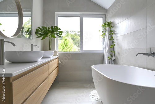 Minimalist Elegance: A Modern Scandinavian Bathroom Design