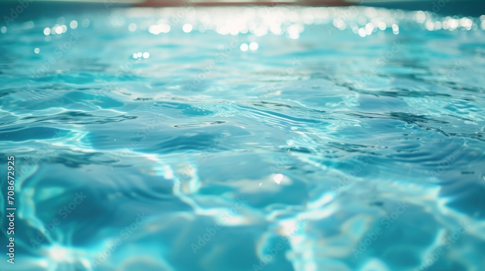 Swimming pool advertisment background with copy space Swimming pool advertisment background with copy space