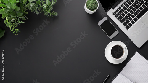 Web design advertisment background with copy space