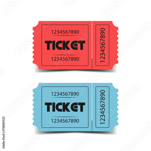 illustration of a ticket