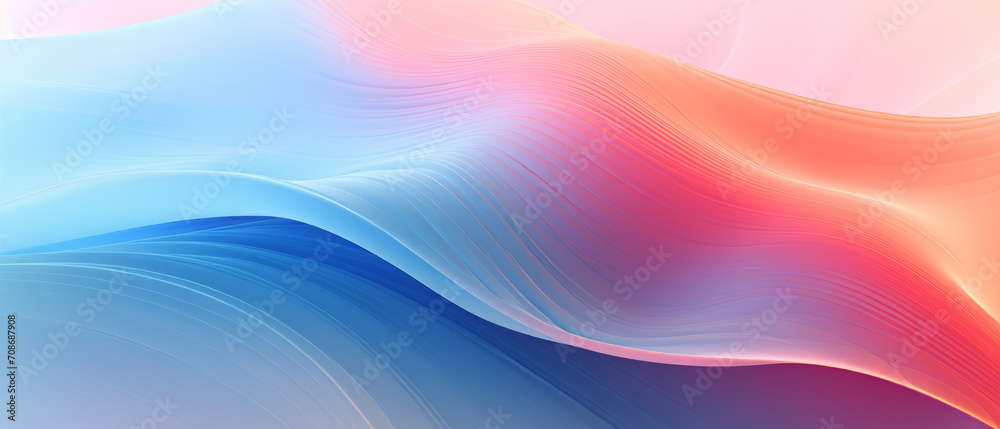 Creative and minimal abstract art with a soft, subtle texture and gentle curves.