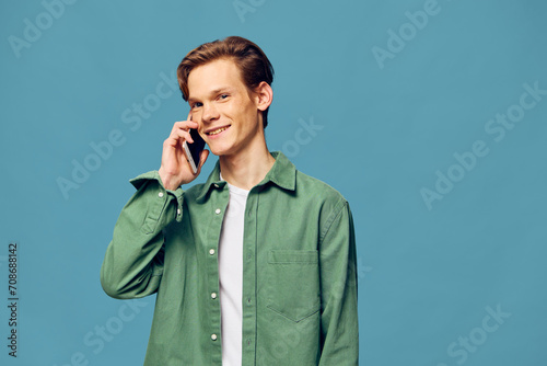 Expressions of Joy: Captivating Portraits of Handsome Young Men in Casual Fashion, Astonished and Happy, Capturing Sentiments and Actions