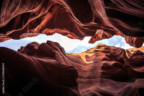 Formations of Lower Antelope Canyon, Navajo Nation, Arizona © Stephen