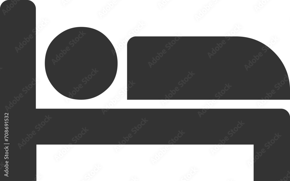 Hotel icon, Hostel icon, Man on bed Vector, sleeping on the bed icon Hotel icon, Hostel icon, Man on bed Vector, sleeping on the bed icon