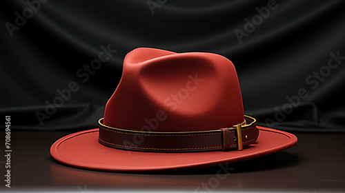 a 3d rendered photo of rounded hat made with generative AI