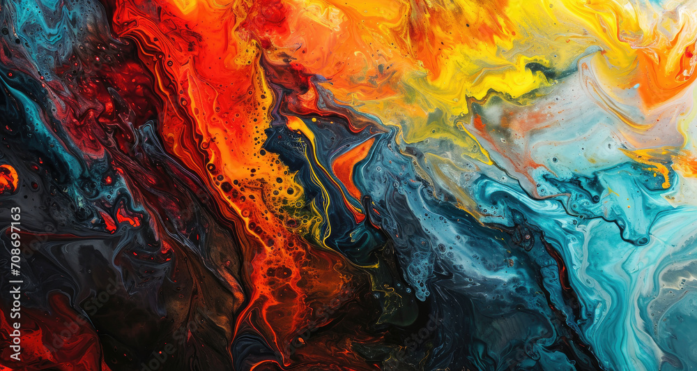 Surreal Soundscapes, Fire & Liquid Ice Painting