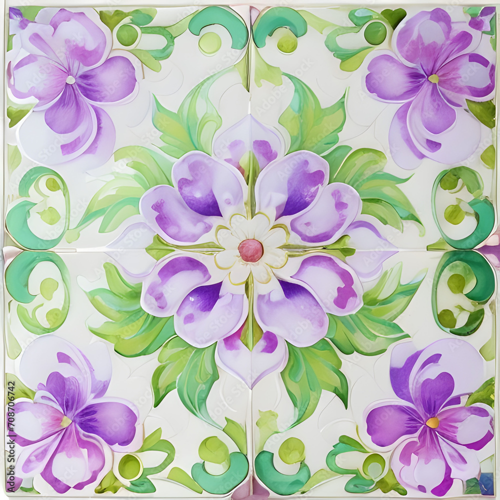 abstract floral background tile abstract floral background tile
