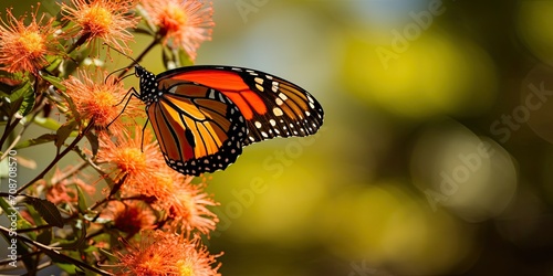 captures the moment when the butterfly is enjoying the nectar from the flower.  ©  Photography Magic