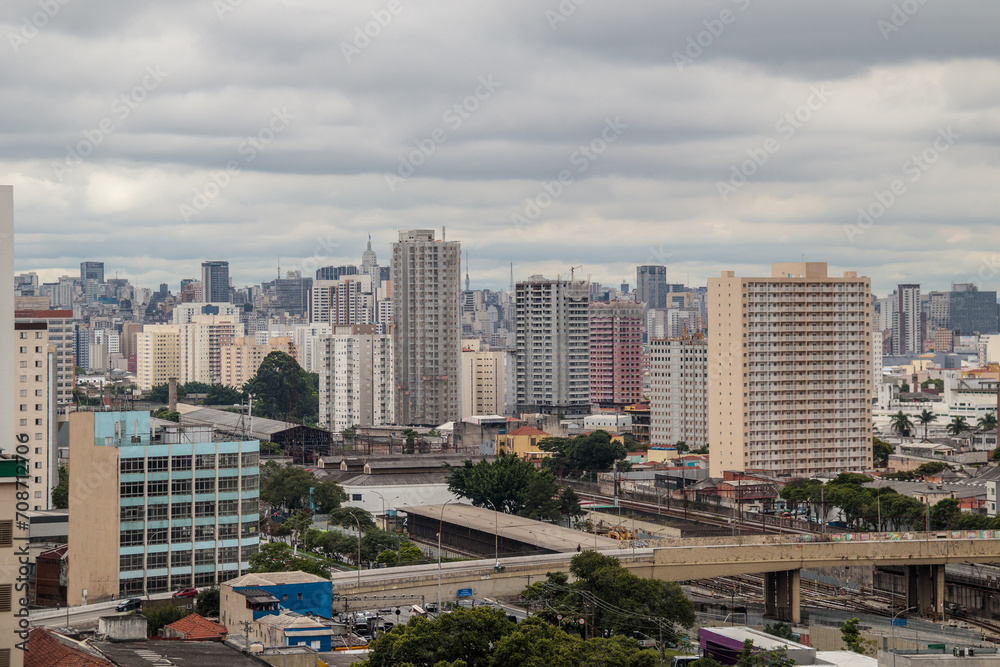 view of the Belenzinho neighborhood in São Paulo.