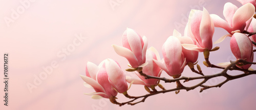 magnolia branch blossom © Mik Saar