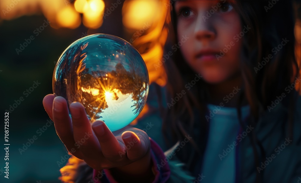 Fototapeta premium crystal ball