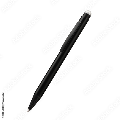 Pen for tablet smartphone. isolated on transparent background. Touch screen stylus. Colored touch head. Png Isolated background.
